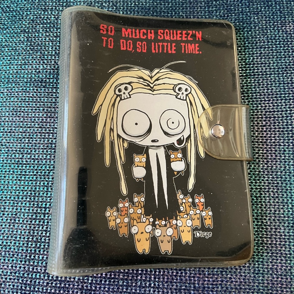 Lenore Cute Little Dead Girl By Roman Dirge Planner/organizer Very RARE!Vintage